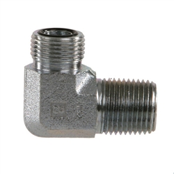 Midland FS2501-16-16 Steel Hydraulics ORFS to Male Elbow 1-7/16-12 Face Seal Thread x 1 Male Pipe Thread Midland FS2501-16-16 Steel Hydraulics ORFS to Male Elbow 1-7/16-12 Face Seal Thread x 1 Male Pipe Thread